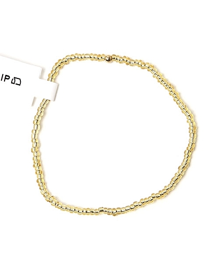 ビーズゴムブレスレット