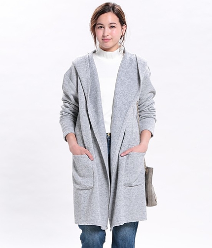 ブークレーニットコーディガン