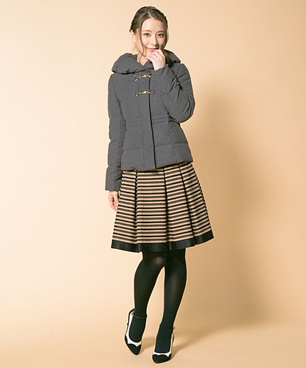 カジュアルレディダウンコート (ショート)