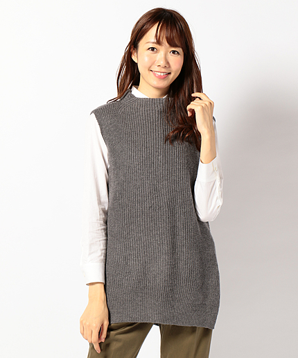 チュニック ニットベスト