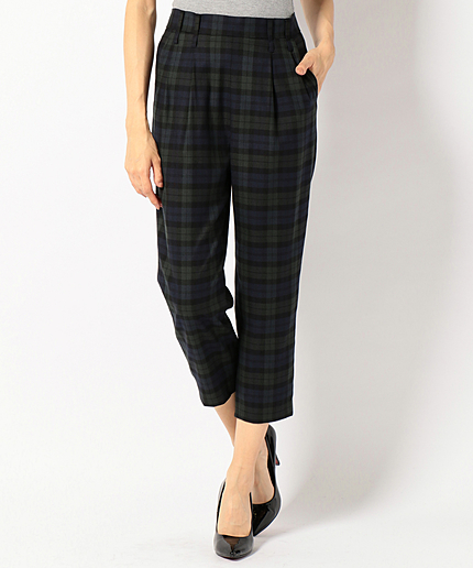 プロビスチェックストライプ パンツ