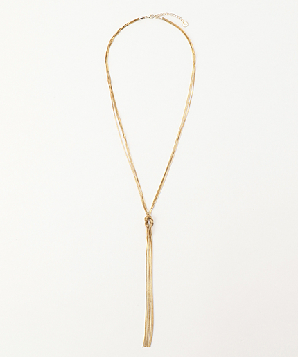 ロングタイチェーン　ネックレス