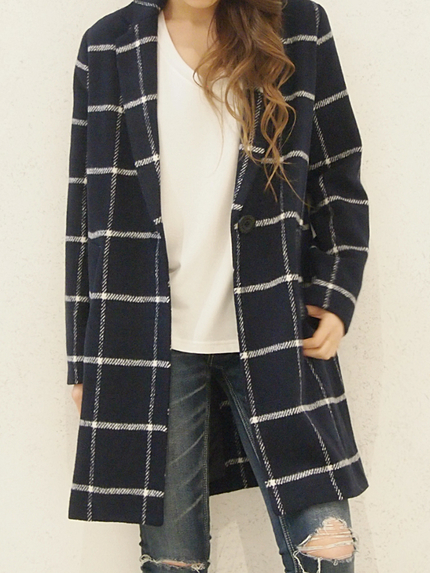 ウインドーベンチェスターコート