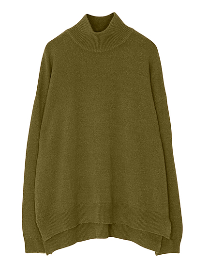 ボトルネックBIGニット