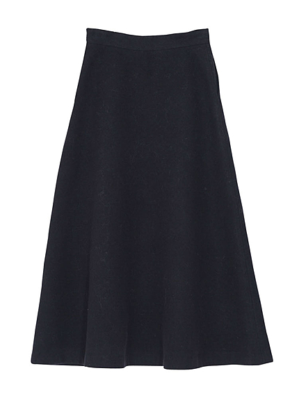 ウールフレアスカート