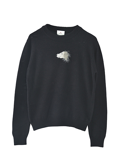 dogシャギーニット