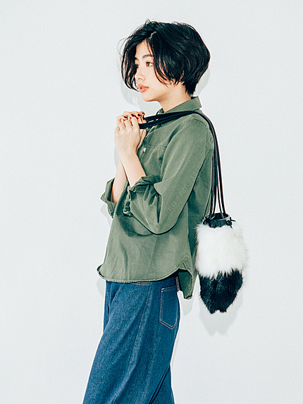 ヘビーコットンスキッパーシャツ