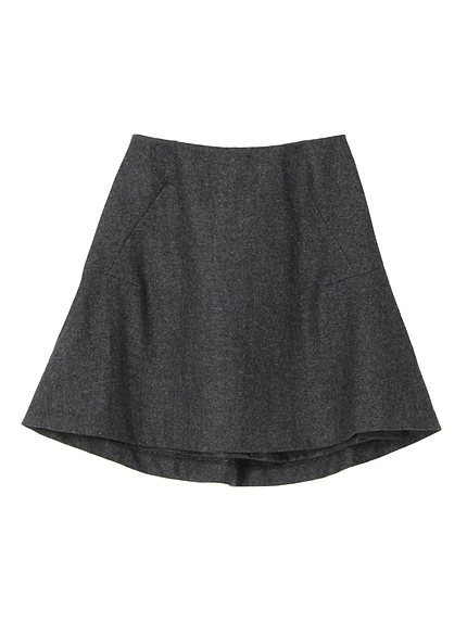 WOOLフレアラインスカート