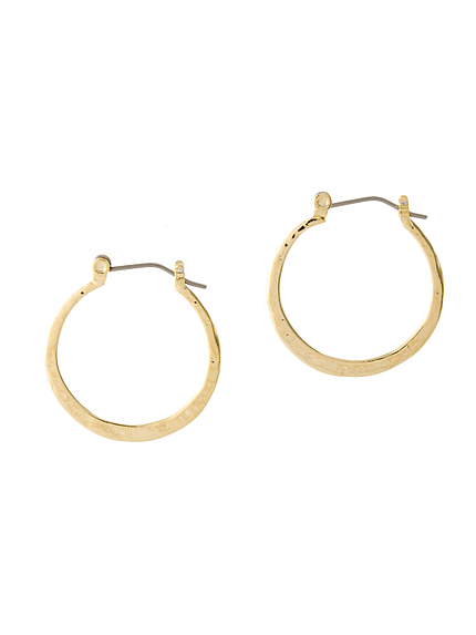 プレートフープピアス