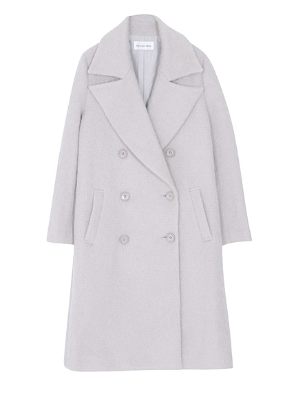 シャギーダブルコート