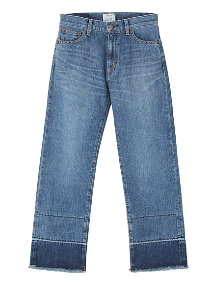 リメイクヘムボーイズデニム