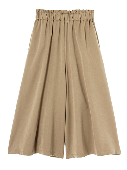 ボリュームガウチョパンツ