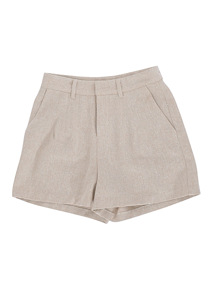 ヘリンボーンショートパンツ