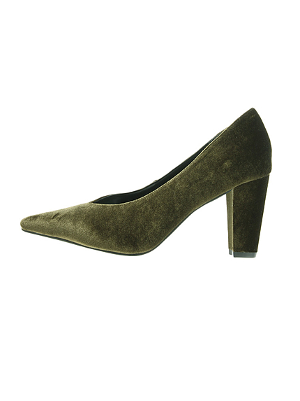 【FEMININNE】ベルベットパンプス