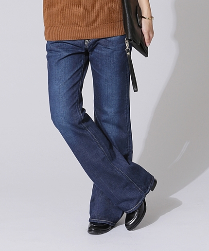 FLARE DENIM PANTS