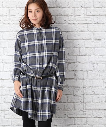 ＣＲスタンドチェックワンピース