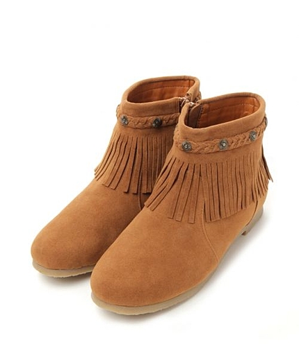 フリンジブーツ