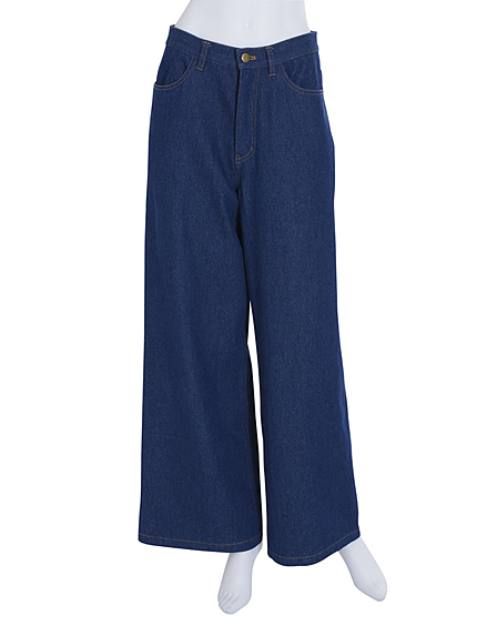 デニムバギーパンツ
