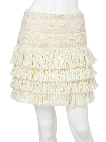【DUO】 フリンジminiスカート