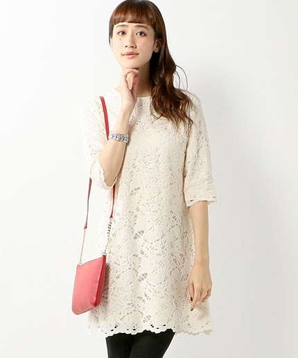 〓●JOC 12G 起毛 コードレース ワンピース