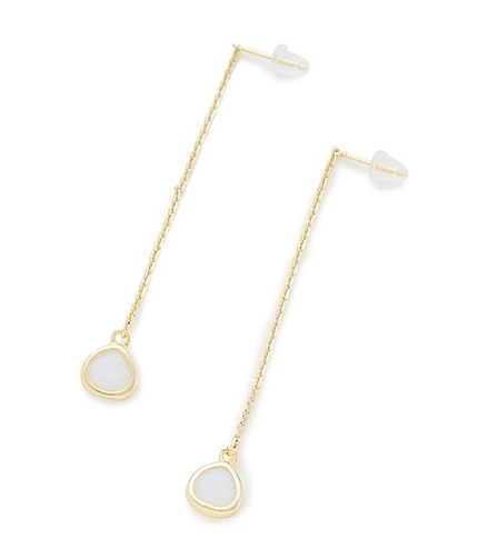 クリアカットロングピアス