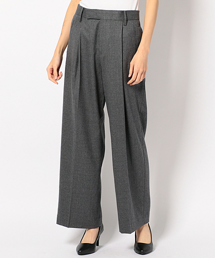 ソフトサキソニー ワイドパンツ