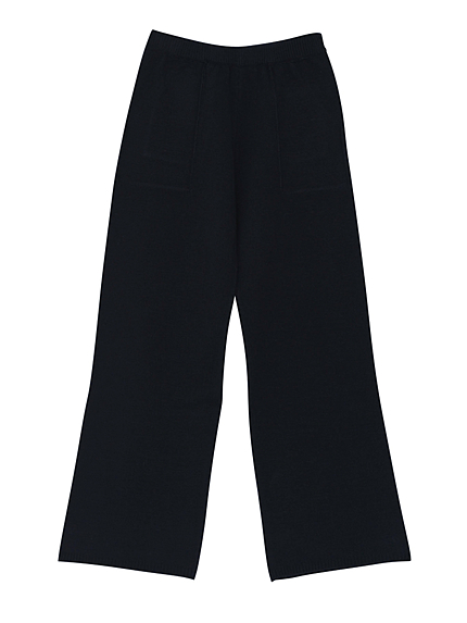 ニットワイドパンツ