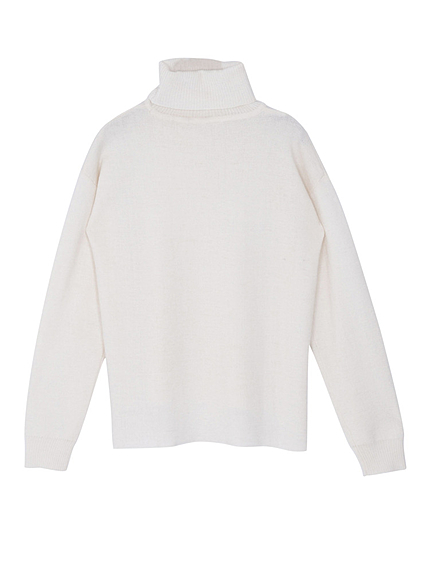 HIGH NECK WOOLニットトップス