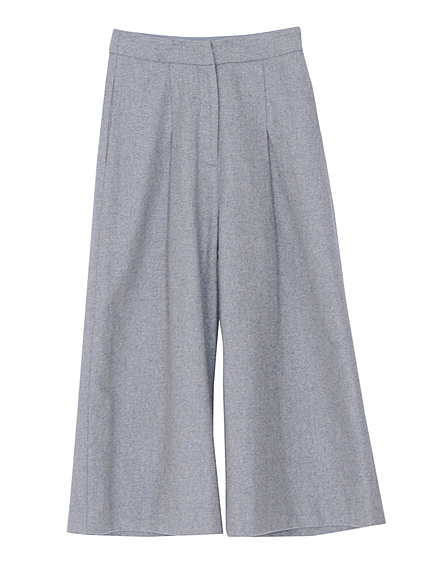 WOOL TUCK RELAXパンツ
