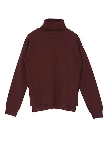 HIGH NECK WOOLニットトップス