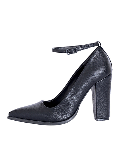POINTED SQUAREHEELパンプス
