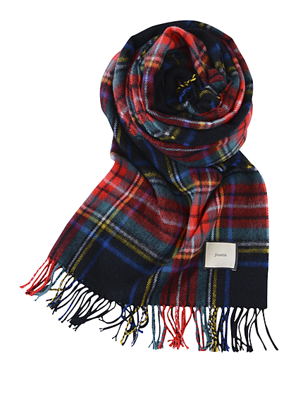 タータンチェックストール