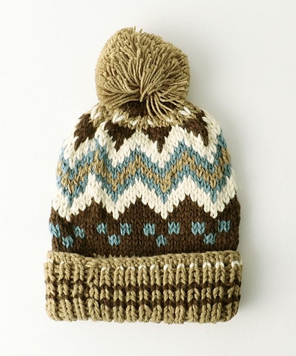 ジャカードニットキャップ/ AE JQ KNIT CAP