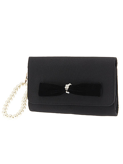 パールストラップ付クラッチBag