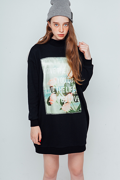 フォトハイネックチュニック