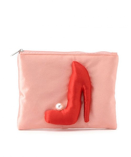 ＜casselini＞ サテンモチーフ ポーチ