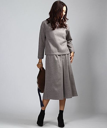 ボンディングワイドパンツ