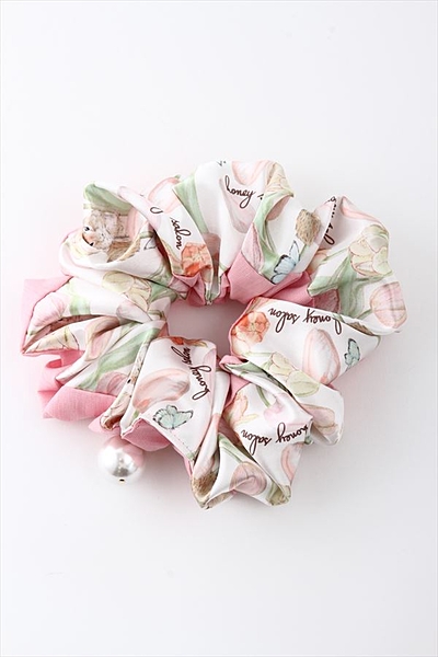 ヴィンテージチューリップシュシュ