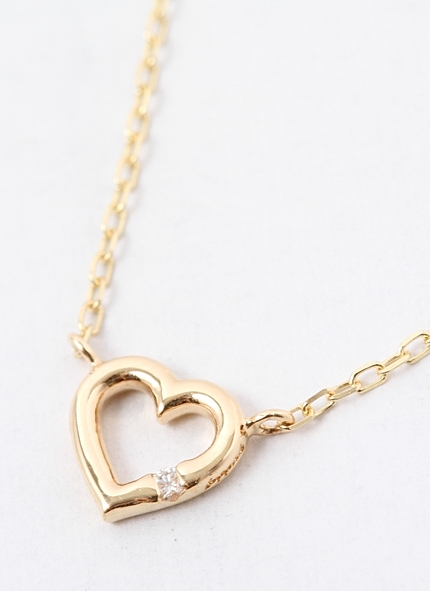 K10 ハートネックレス