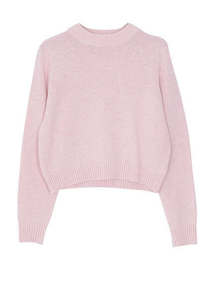 【W】ハイネック長袖ニットＴＯＰＳ