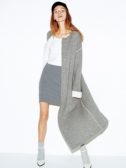 BOLUME KNITコート