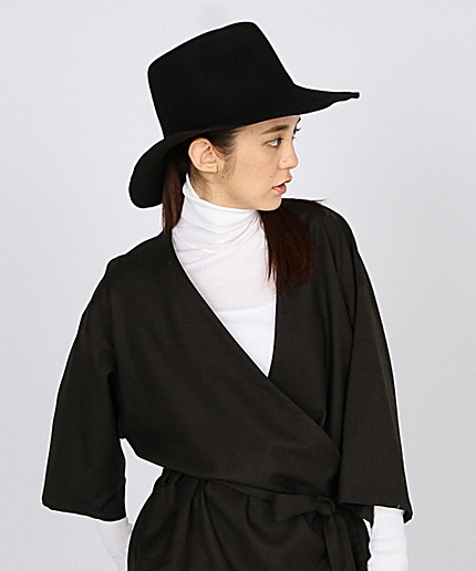 KIJIMA TAKAYUKI（キジマタカユキ） WOOL WIDEBLIM HAT