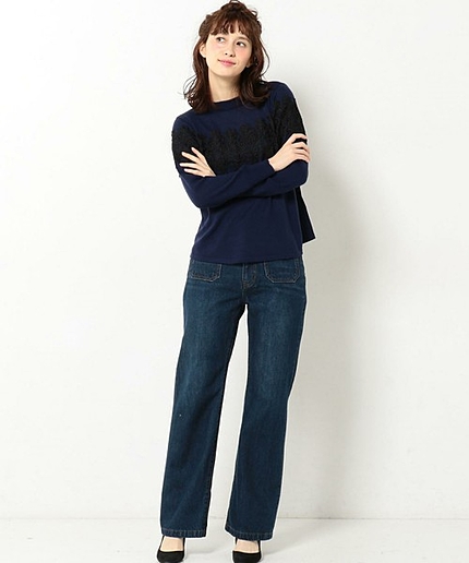 デニムバギーパンツ/AEBC DNM バギー PT