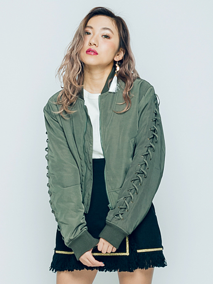 レースアップMA-1