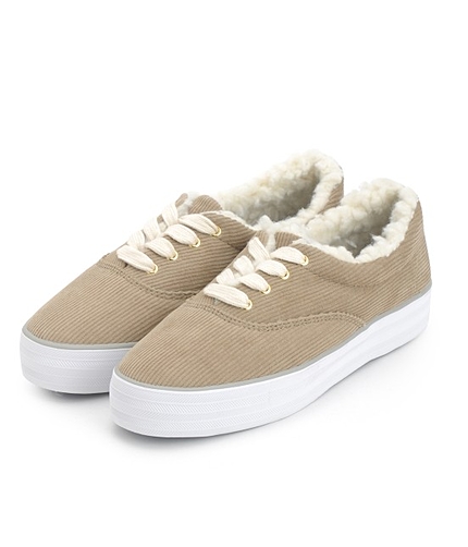 【KEDS】ライニングボアスニーカー