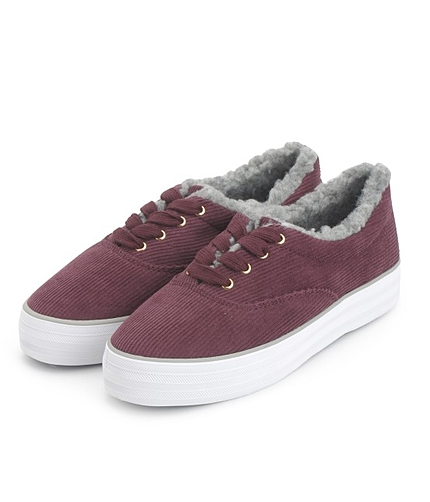 【KEDS】ライニングボアスニーカー