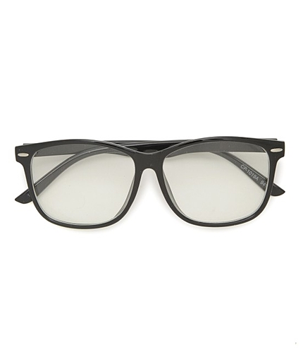 ウエリントン型ダテ眼鏡