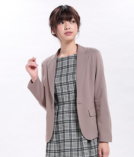 ポンチテーラードジャケット