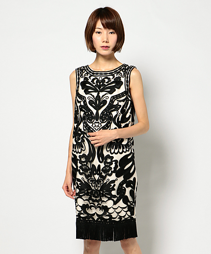 コードフリンジワンピース