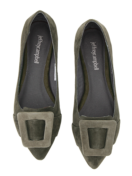 【JEFFREY CAMPBELL】 BELT FLAT SHOES